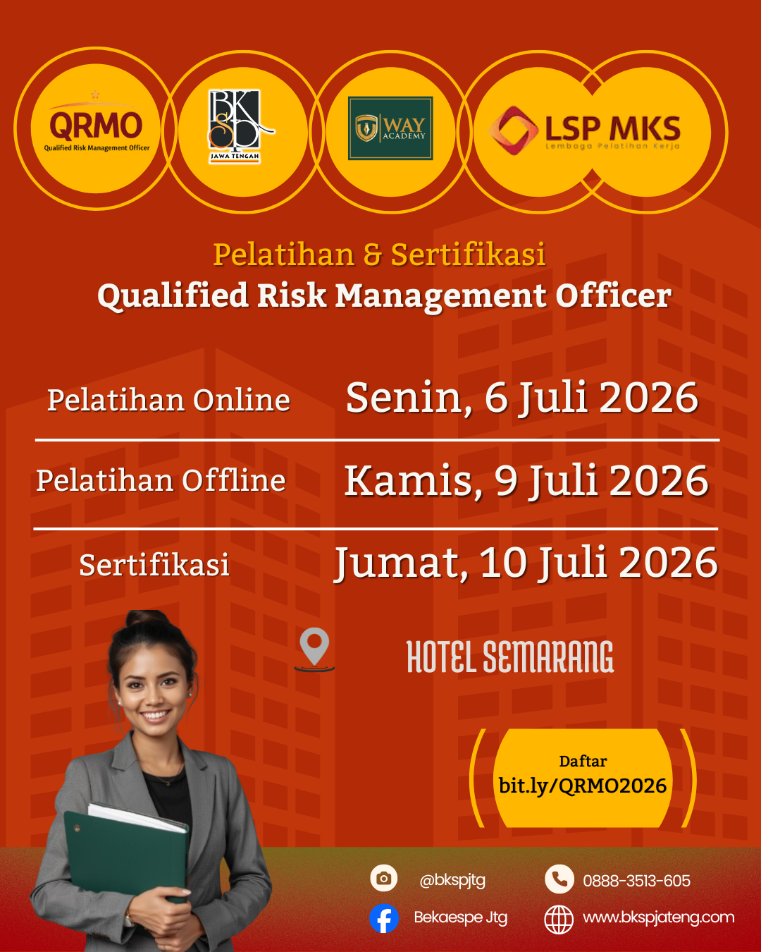 Pelatihan dan Sertifikasi QRMO 2026 Batch 2